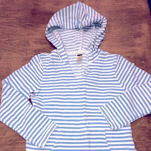Oshkosh Girls Size 7 Cozy Striped Hoodie